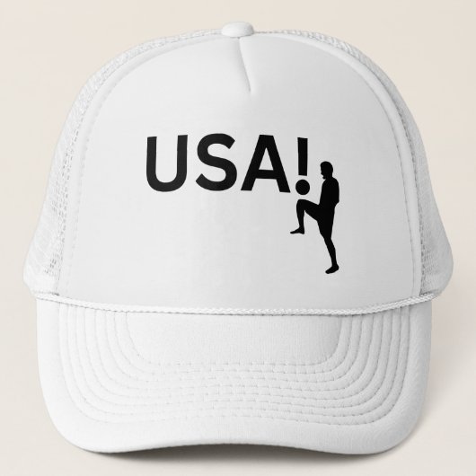 Amerikaanse voetballer trucker pet (Voorkant)
