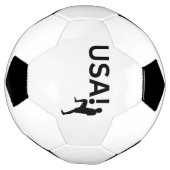 Amerikaanse voetballer voetbal (Gedraaid)