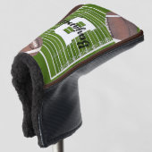 Amerikaanse voetbalputter golfheadcover (3/4 voorkant)
