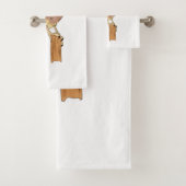 Amerikaanse vogelafbeelding bad handdoek (Insitu)