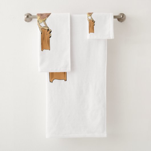 Amerikaanse vogelafbeelding bad handdoek (Insitu)