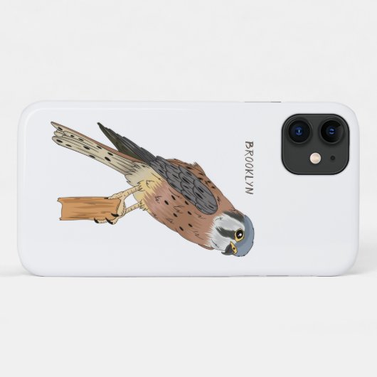 Amerikaanse vogelafbeelding Case-Mate iPhone case (Achterkant (horizontaal))