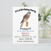 Amerikaanse vogelafbeelding kaart (Staand voorkant)