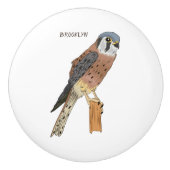 Amerikaanse vogelafbeelding keramische knop (Voorkant)