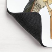 Amerikaanse vogelafbeelding muismat (Hoek)