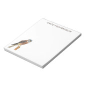 Amerikaanse vogelafbeelding notitieblok (Linkerzijde)