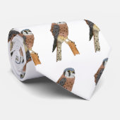 Amerikaanse vogelafbeelding stropdas (Opgerold)
