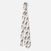 Amerikaanse vogelafbeelding stropdas (Achterkant)