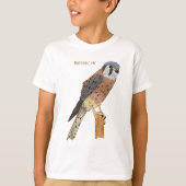Amerikaanse vogelafbeelding t-shirt (Voorkant)