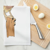 Amerikaanse vogelafbeelding theedoek (Quarter Fold)