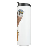 Amerikaanse vogelafbeelding thermosbeker (Geroteerd rechts)