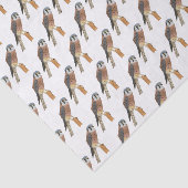 Amerikaanse vogelafbeelding tissuepapier (Detail)