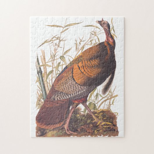 Amerikaanse vogels in het wild - herfst van Turkij Legpuzzel (Verticaal)