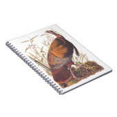 Amerikaanse vogels in het wild - herfst van Turkij Notitieboek (Rechterzijde)