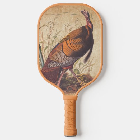 Amerikaanse vogels in het wild - herfst van Turkij Pickleball Paddle (Voorkant)