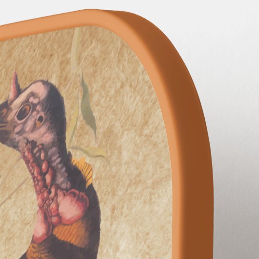 Amerikaanse vogels in het wild - herfst van Turkij Pickleball Paddle (Links Detail)