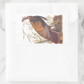 Amerikaanse vogels in het wild - herfst van Turkij Rechthoekige Sticker (Tas)