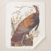 Amerikaanse vogels in het wild - herfst van Turkij Sherpa Deken (Voorkant)