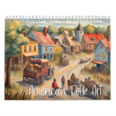 Amerikaanse volkskunstkalender kalender (Hoes)