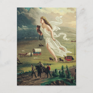 Amerikaanse vooruitgang van John Gast Briefkaart
