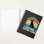 Amerikaanse Vosshond Emotionele Ondersteuning Mens Planner (Display)
