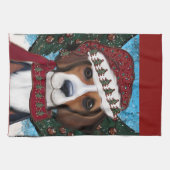 Amerikaanse Vosshond  Theedoek (Horizontaal)