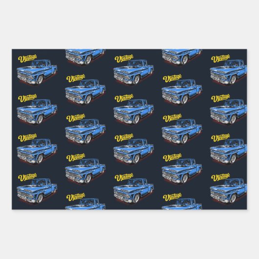  Amerikaanse vrachtwagen Inpakpapier Vel (Voorkant 2)