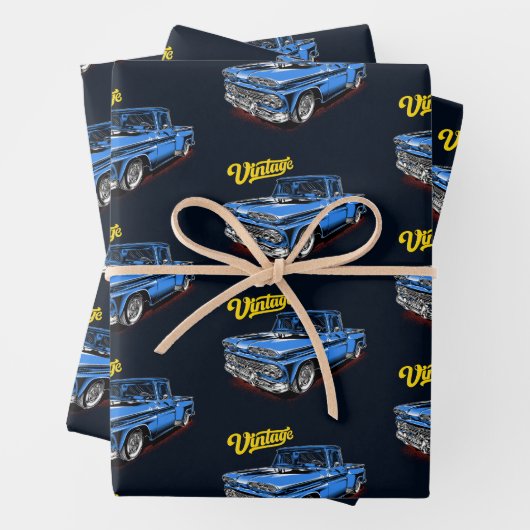  Amerikaanse vrachtwagen Inpakpapier Vel (In situ)