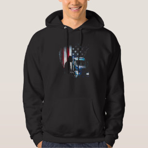 Amerikaanse vrachtwagenchauffeur Amerikaanse Big R Hoodie