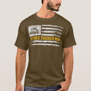 -Amerikaanse vrachtwagenchauffeur T-shirt