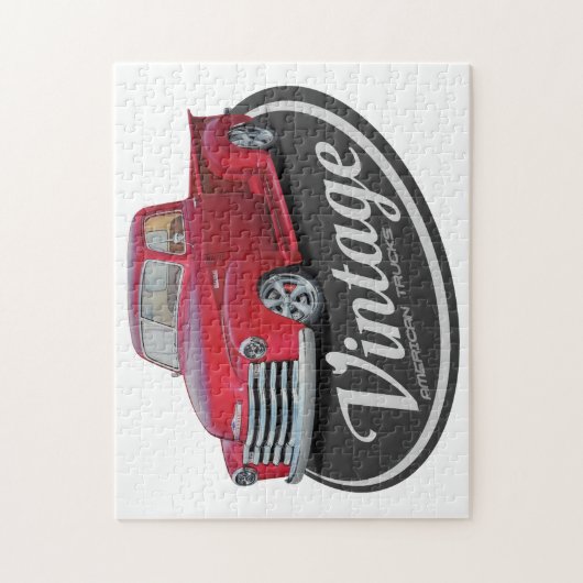 Amerikaanse vrachtwagens Legpuzzel (Verticaal)