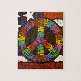 Amerikaanse vrede legpuzzel