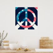 Amerikaanse vredes-gebaar poster (Keuken)