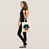 Amerikaanse vredes-gebaar tote bag (Voorkant (model))