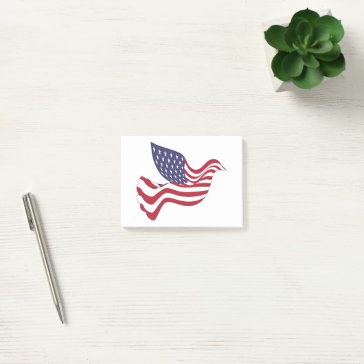 AMERIKAANSE VREDESDOVE POST-IT® NOTES (Kantoor)