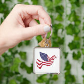 AMERIKAANSE VREDESDOVE SLEUTELHANGER (Hand)