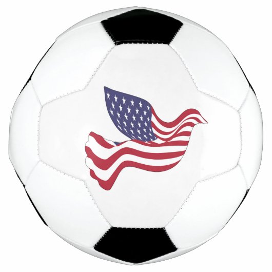 AMERIKAANSE VREDESDOVE VOETBAL (Voorkant)
