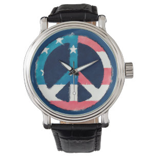 Amerikaanse vredesteken horloge