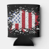 Amerikaanse vredesvlag 1776 Amerikaanse staat Nati Blikjeskoeler (Achterkant)