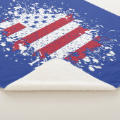 Amerikaanse vredesvlag 1776 Amerikaanse staat Nati Sherpa Deken (3/4)