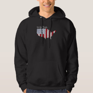 Amerikaanse vredesvlag Wij van de Verenigde Staten Hoodie