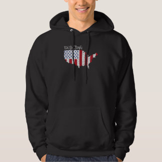 Amerikaanse vredesvlag Wij van de Verenigde Staten Hoodie