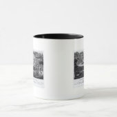 Amerikaanse vrienden die in de zomer bijeenkomen mok (Midden)