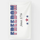 Amerikaanse Vrijheid 1776 Spandoek (Verticaal)