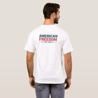 Amerikaanse Vrijheid 1976 Patriottische Adelaar T-shirt