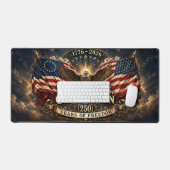 Amerikaanse vrijheid 4 juli 250ste viering bureaumat (Keyboard & Muis)