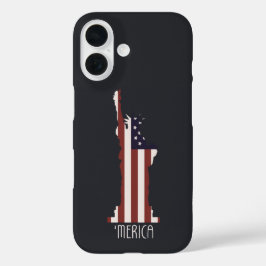 Amerikaanse Vrijheid iPhone 16 Hoesje