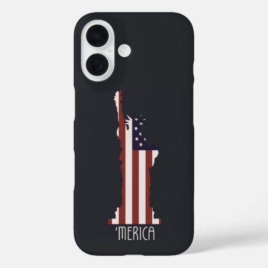 Amerikaanse Vrijheid Case-Mate iPhone Case (Achterkant)