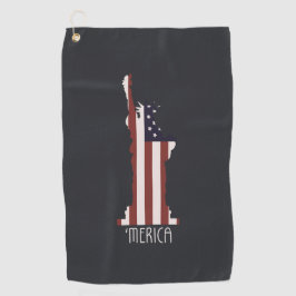 Amerikaanse vrijheid golfhanddoek
