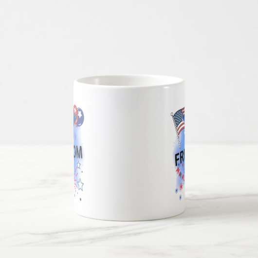 Amerikaanse vrijheid koffiemok (Center)